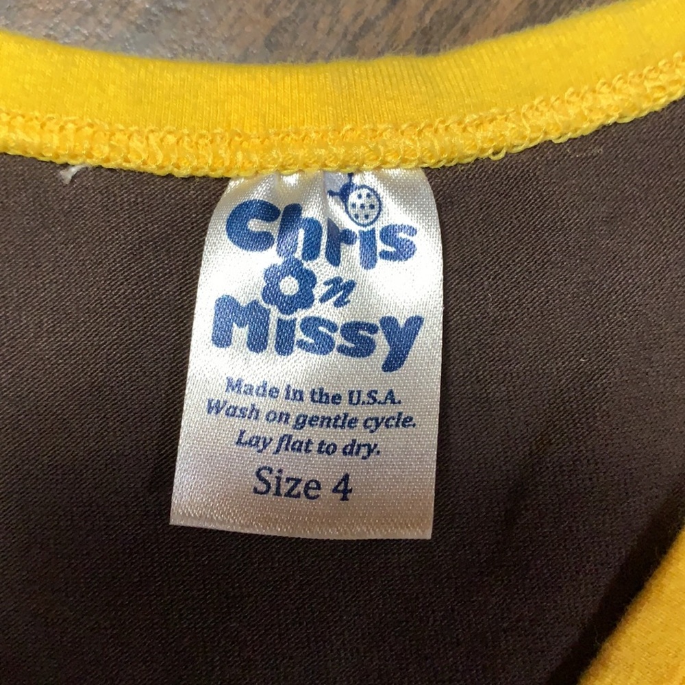 Chris n Missy sunflower dress size 4 - Picture 3 of 3